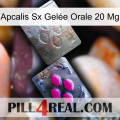 Apcalis Sx Gelée Orale 20 Mg 38